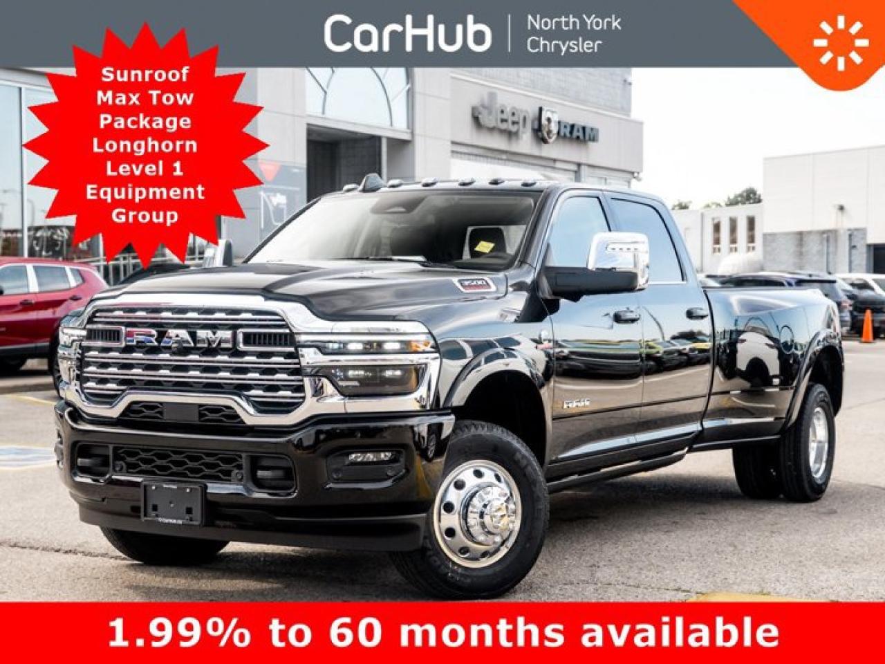 New 2026 RAM 3500 Limited 8' Box Sunroof Max Tow Package Longhorn Level 1 Equipment Group for sale in Thornhill, ON