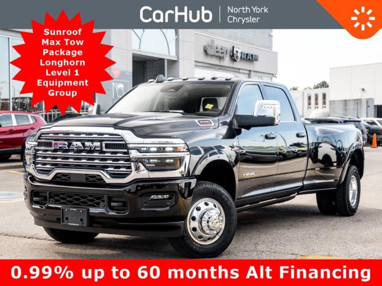 New 2026 RAM 3500 Limited 8' Box Sunroof Max Tow Package Longhorn Level 1 Equipment Group for sale in Thornhill, ON