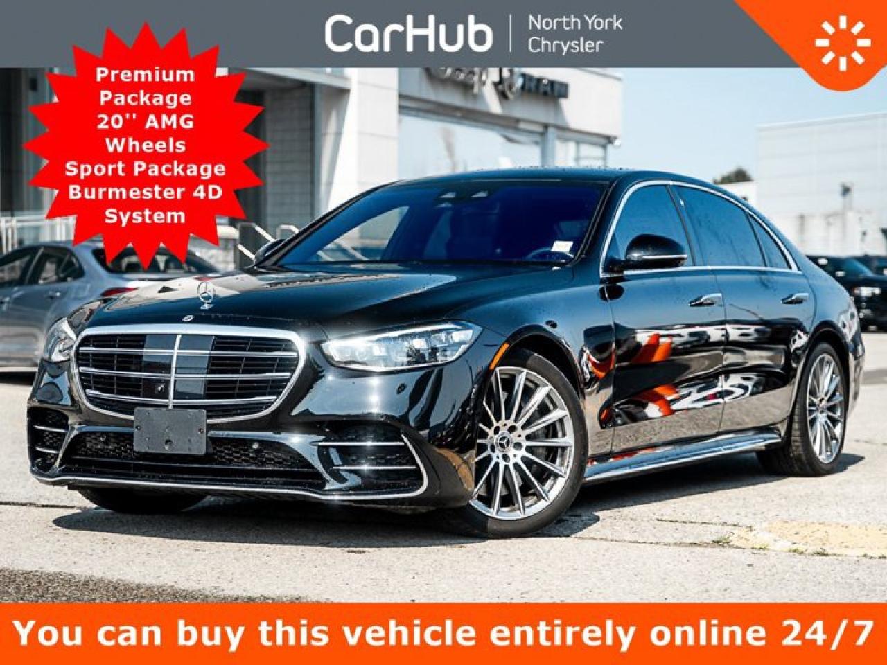 Used 2022 Mercedes-Benz S-Class S 580 4MATIC Premium Package 20'' AMG Wheels Sport Package for sale in Thornhill, ON