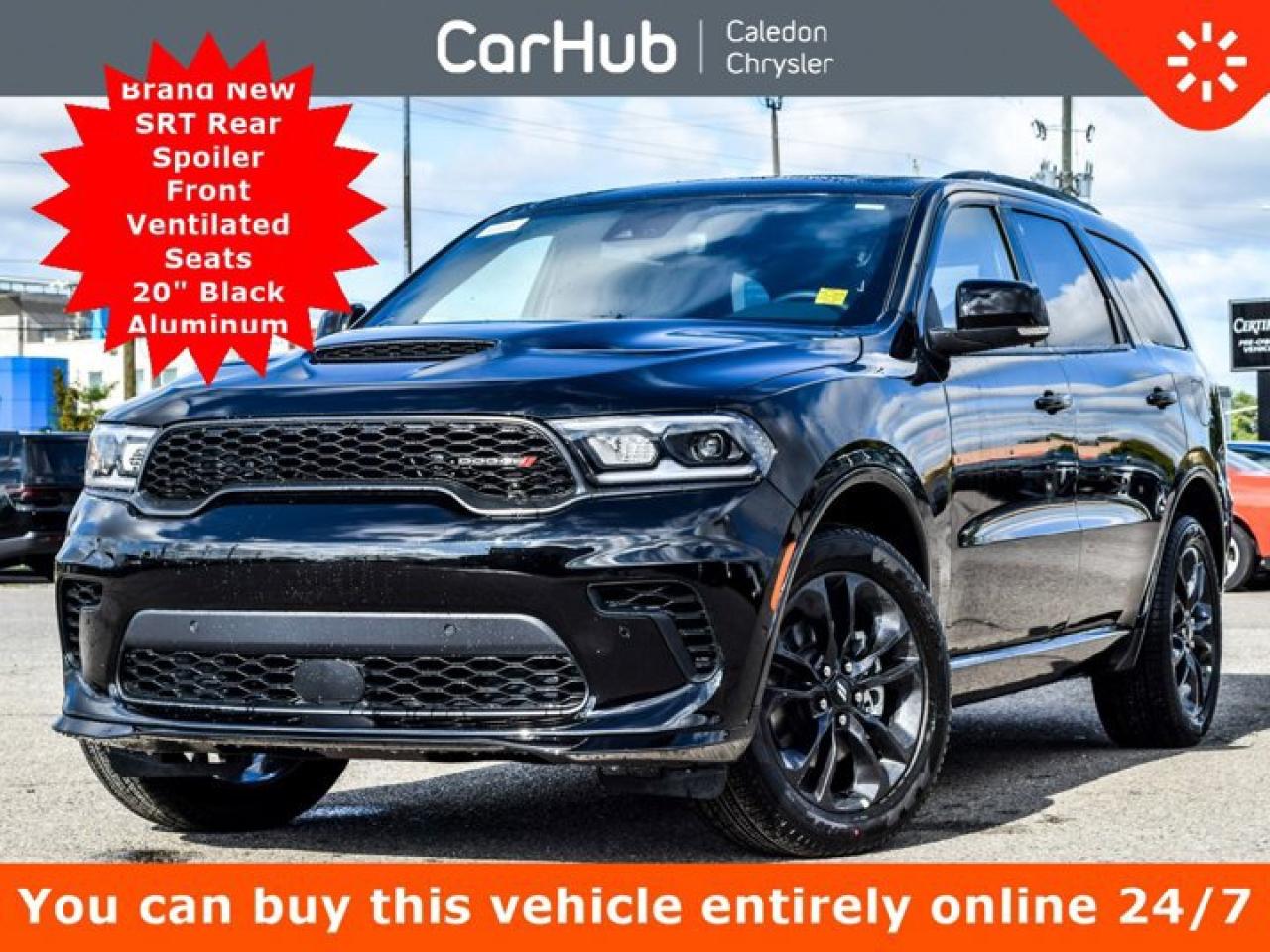 New 2026 Dodge Durango GT Plus AWD 6 Seater Sunroof Black Top Redline Pkg10.1
