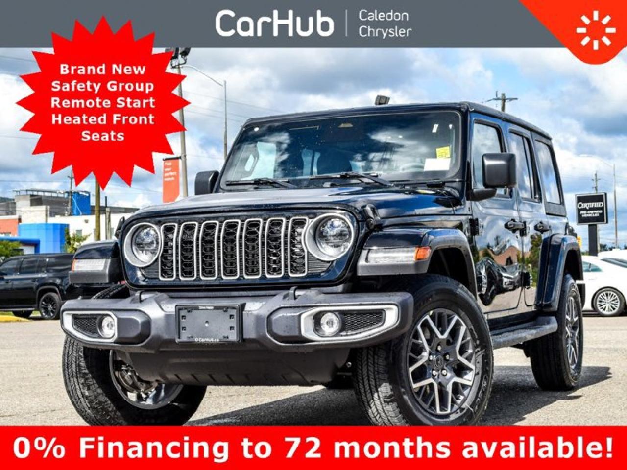 New 2025 Jeep Wrangler Sahara 4Door Freedom Top 12.3