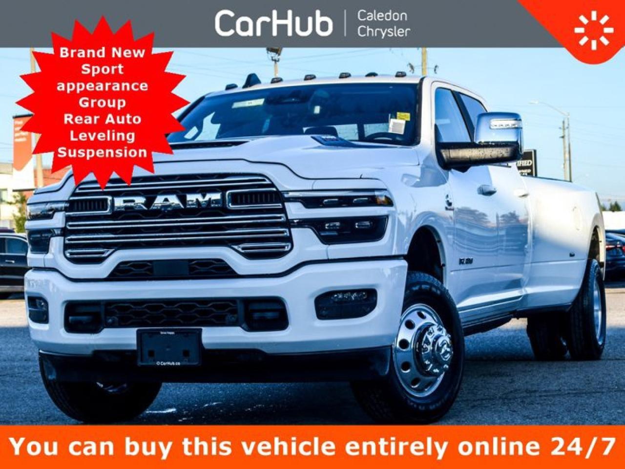 New 2026 RAM 3500 Laramie 4x4 Crew Cab 8' Box Diesel Sunroof 14.4