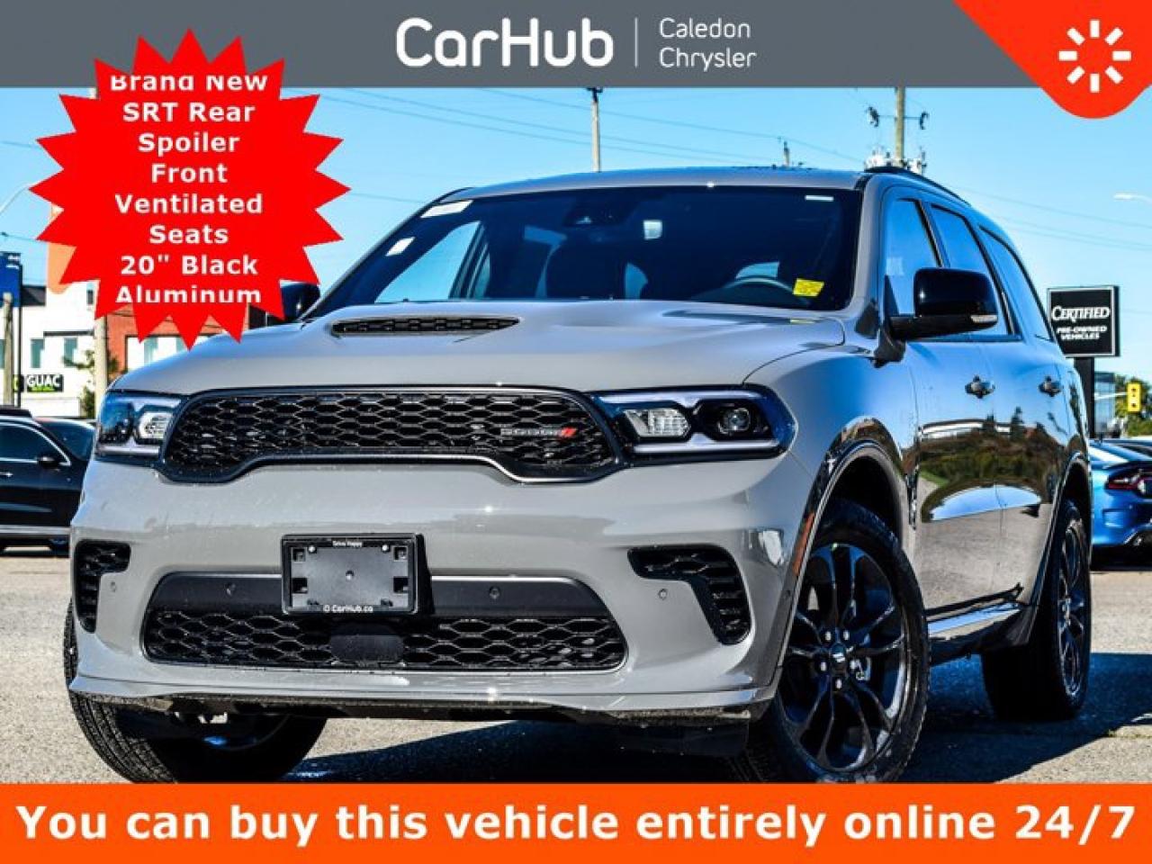 New 2026 Dodge Durango GT Plus AWD 6 Seater Sunroof Black Top Redline Pkg10.1