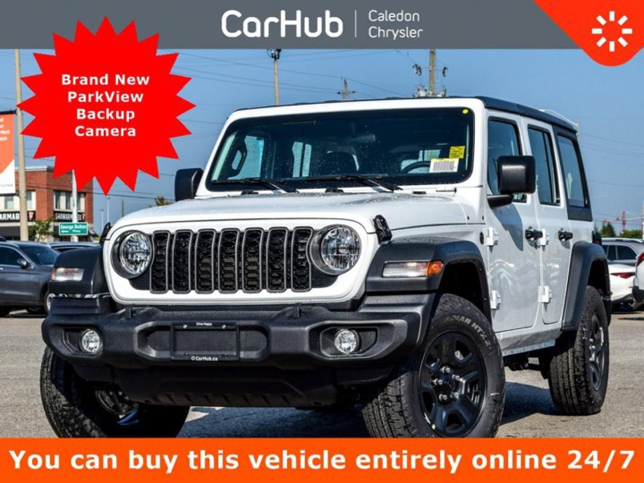 New 2025 Jeep Wrangler Sport Freedom Top 12.3