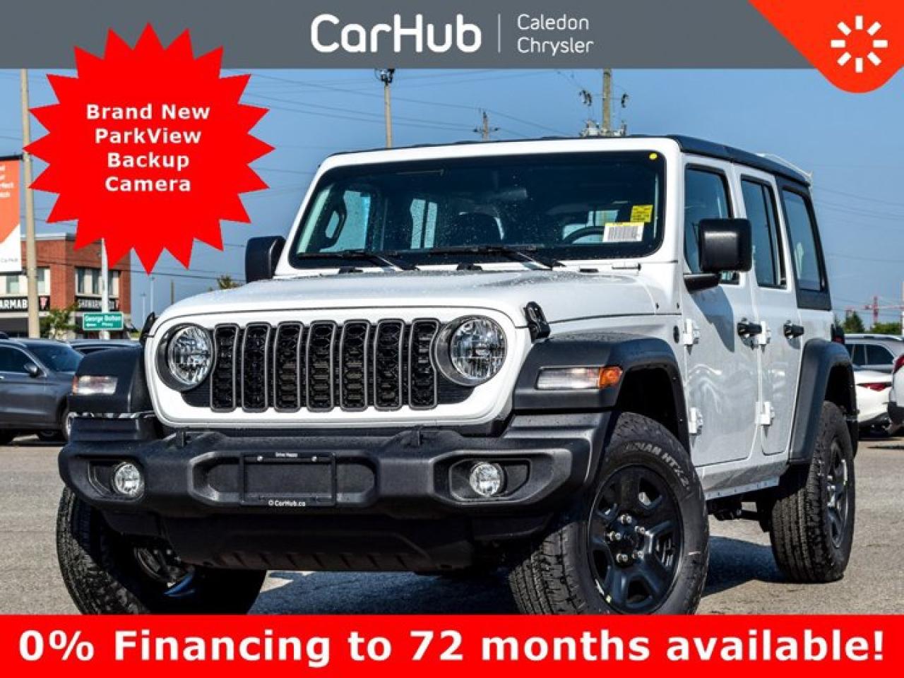 New 2025 Jeep Wrangler Sport Freedom Top 12.3