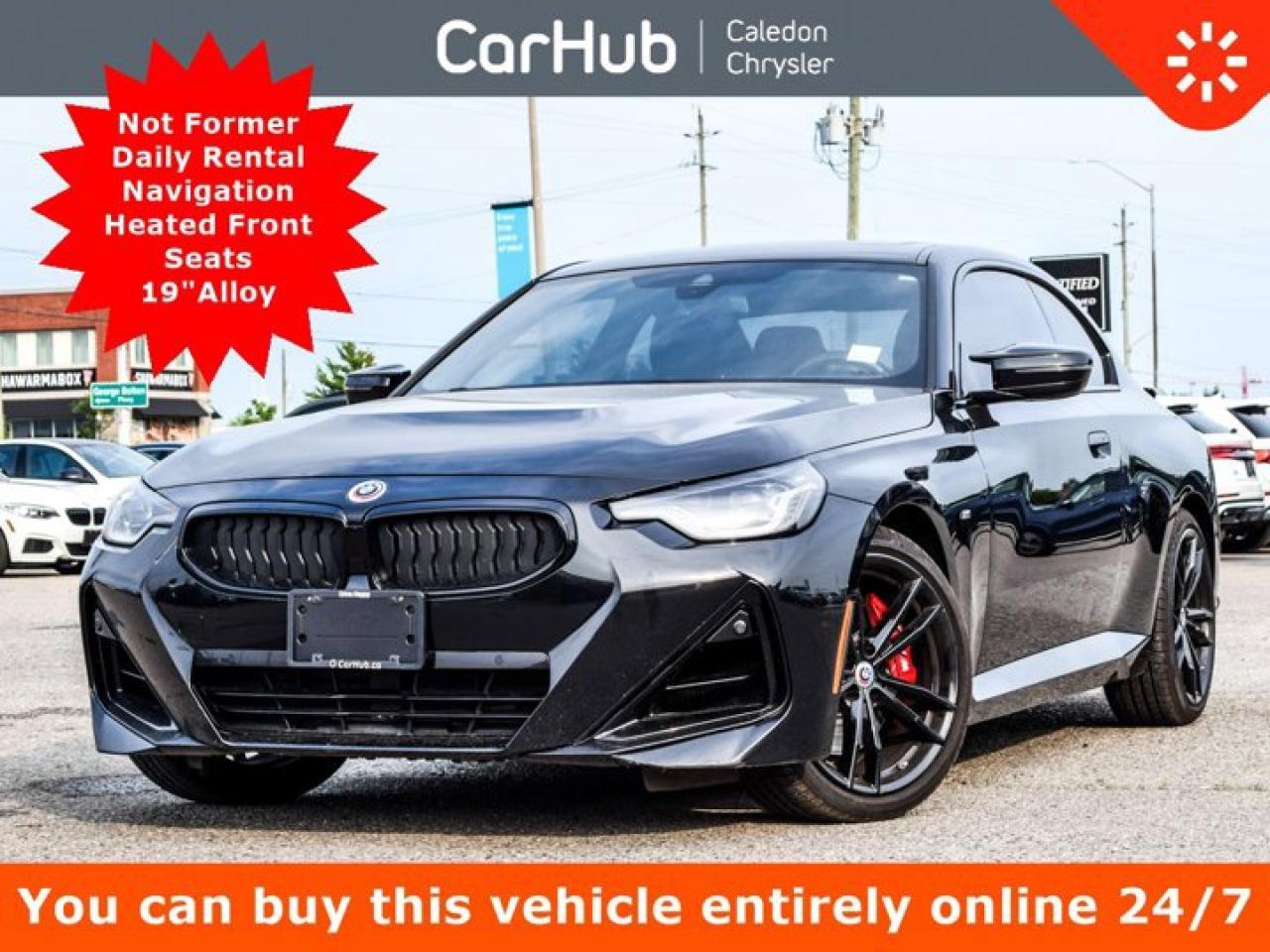 Used 2023 BMW 2 Series M240i xDrive Sunroof BMW Curved Display Blind Spot for sale in Bolton, ON
