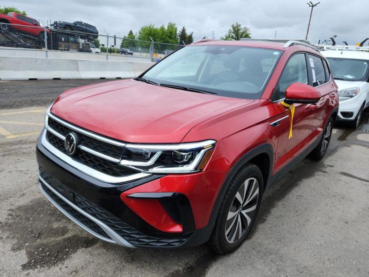 Used 2023 Volkswagen Taos Highline | Leather | Navi | Pano Roof | Heated Seats + Steering | Beats Audio | Remote Start & More! for sale in Guelph, ON