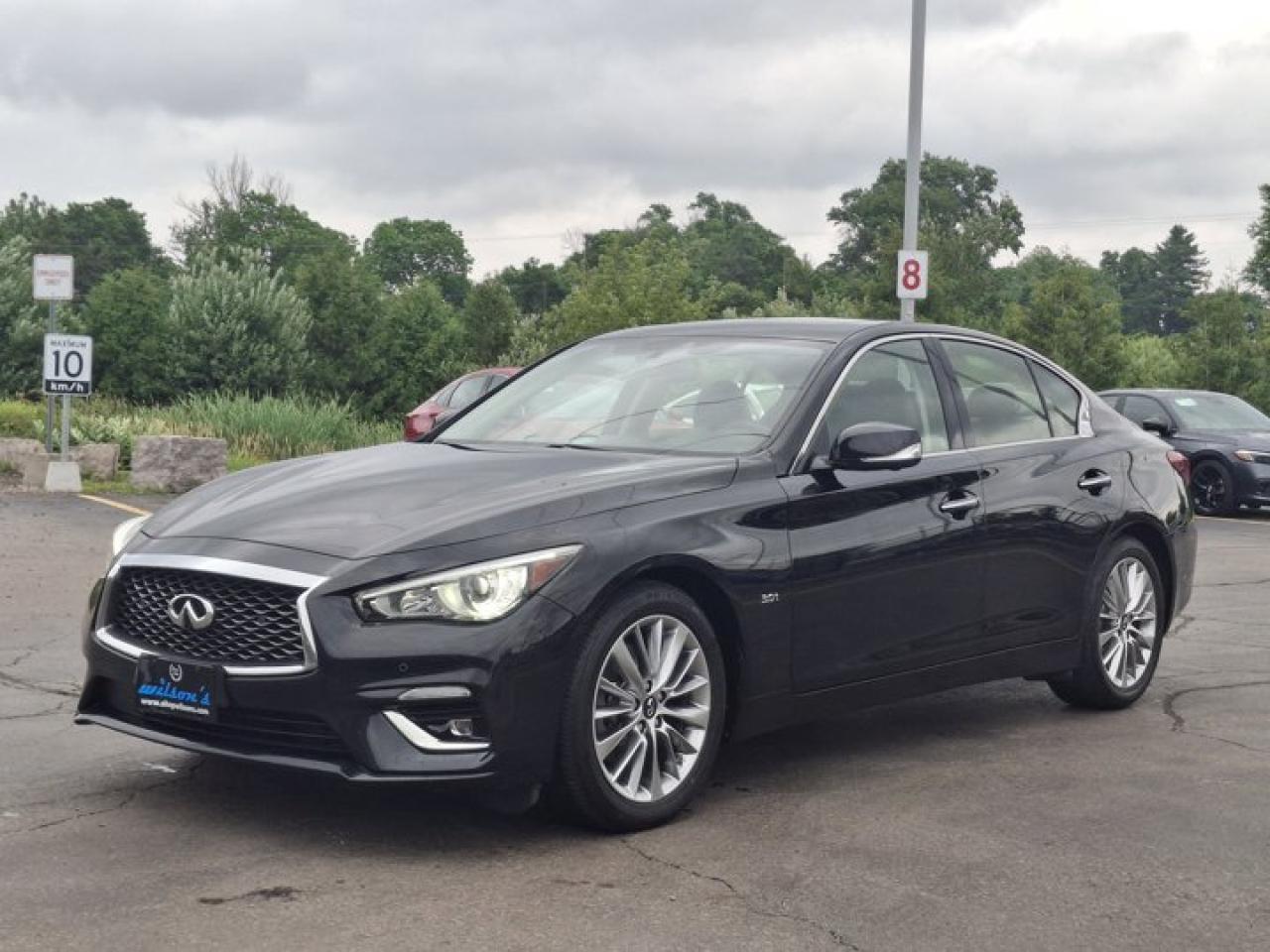 Used 2018 Infiniti Q50 3.0t LUXE AWD | Leather | Sunroof | Navi | Heated Seats | Remote Start | Keyless Entry | and More ! for sale in Guelph, ON
