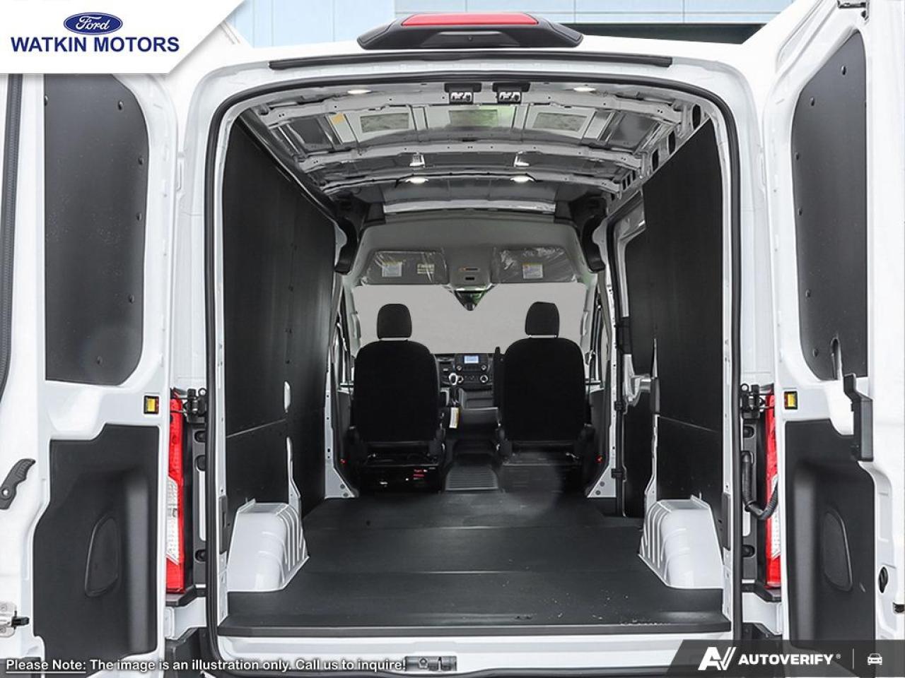 2025 Ford Transit Cargo Van T-250 148" MED RF 9070 GVWR AWD Photo6