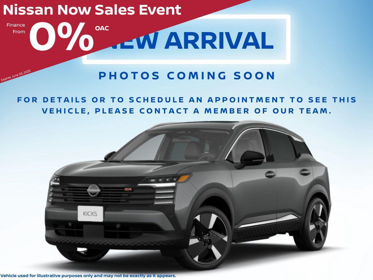 New 2025 Nissan Kicks SV AWD for sale in Midland, ON