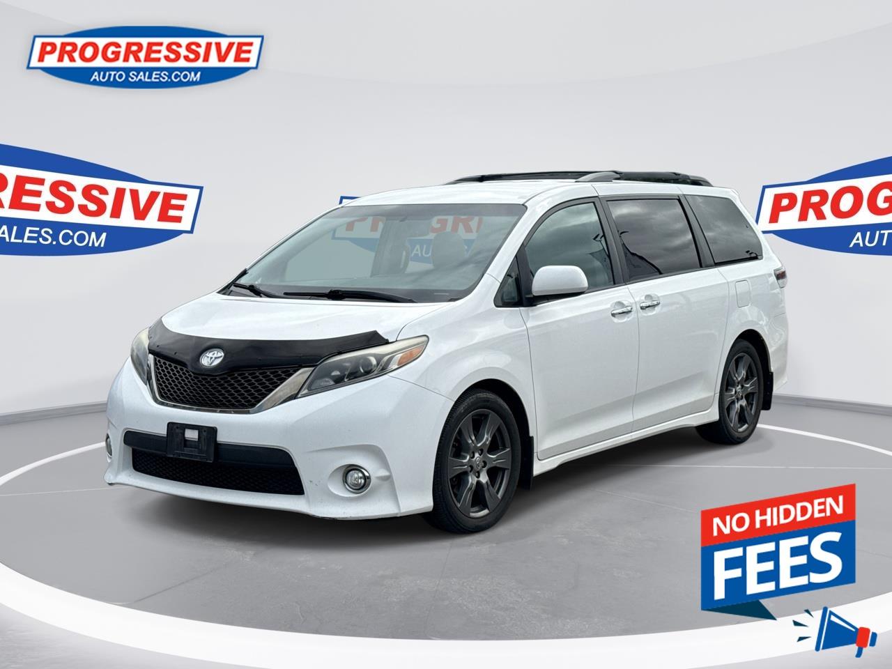 Used 2017 Toyota Sienna SE 8 Passenger - Leather Seats for sale in Sarnia, ON