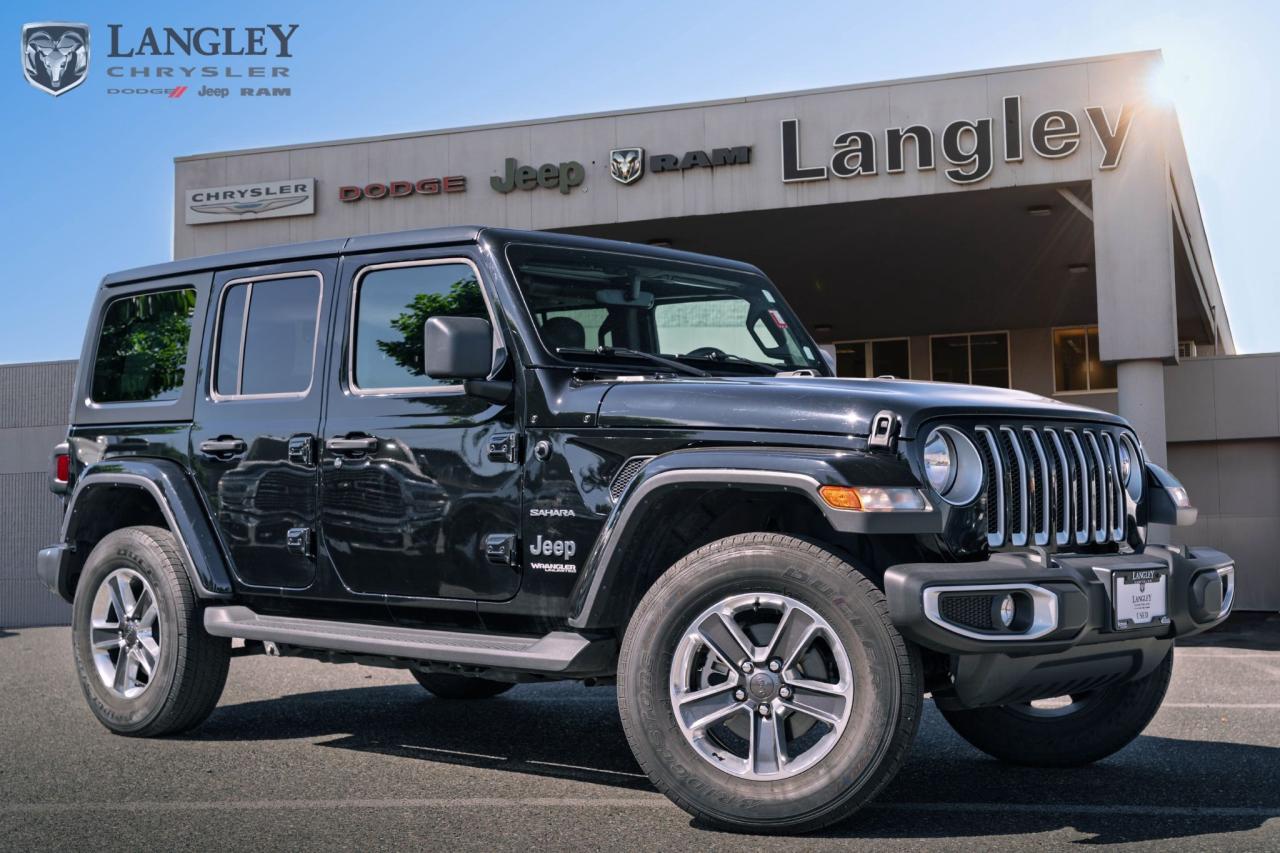 Used 2021 Jeep Wrangler Unlimited Sahara for sale in Surrey, BC