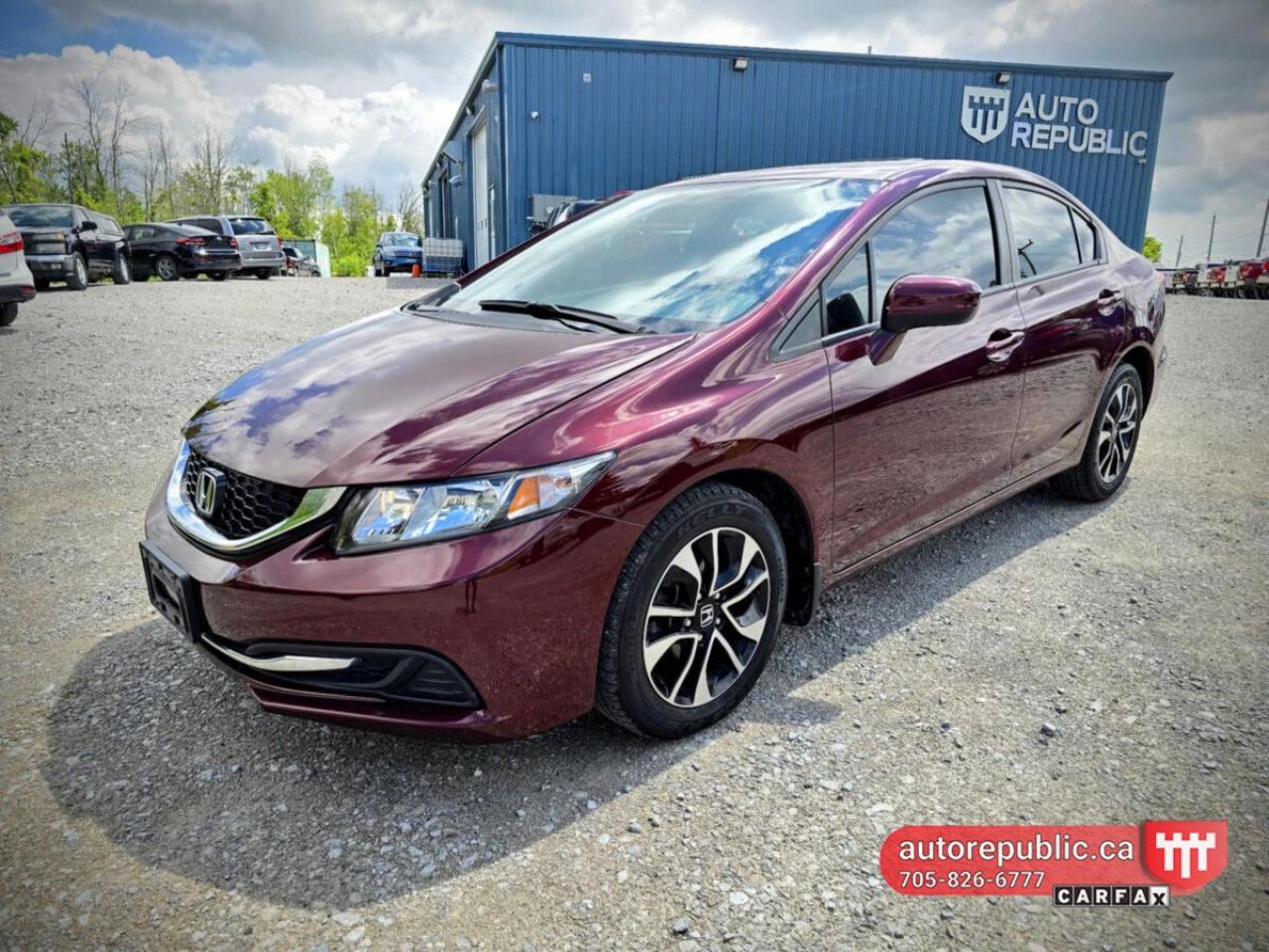 Used 2014 Honda Civic EX Certified Mint Condition Well Maintained for sale in Orillia, ON