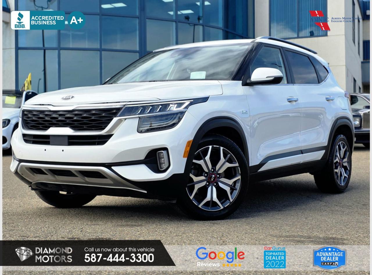 Used 2021 Kia Seltos SX TURBO AWD for sale in Edmonton, AB