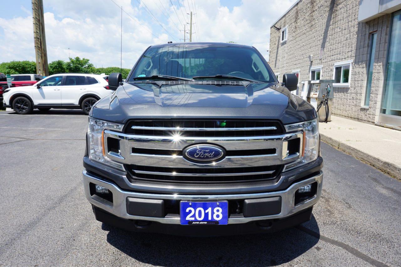 2018 Ford F-150 5.0L V8 XLT CREW 4WD CERTIFIED *FORD MAINTAIN* CAMERA BLUETOOTH ALLOYS - Photo #2