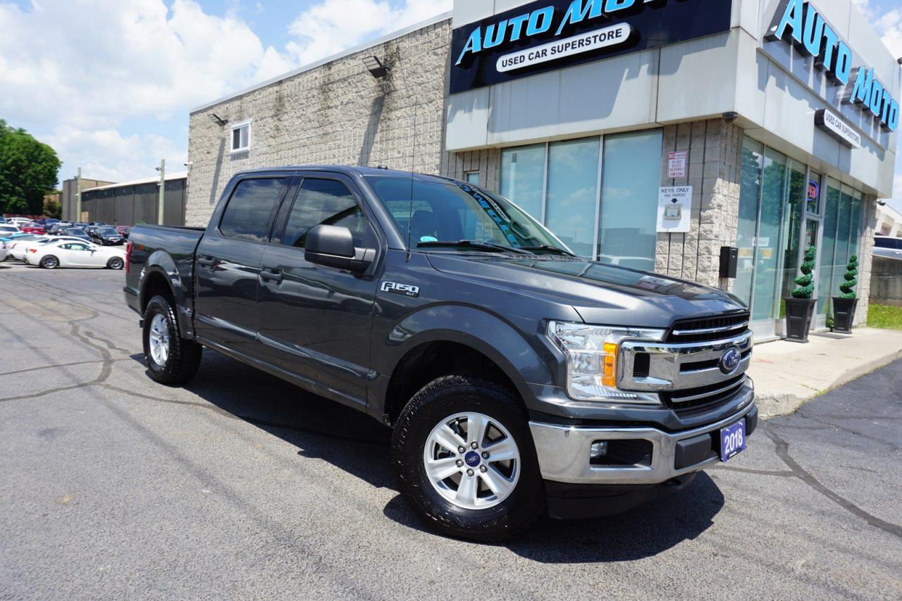 2018 Ford F-150 5.0L V8 XLT CREW 4WD CERTIFIED *FORD MAINTAIN* CAMERA BLUETOOTH ALLOYS - Photo #8