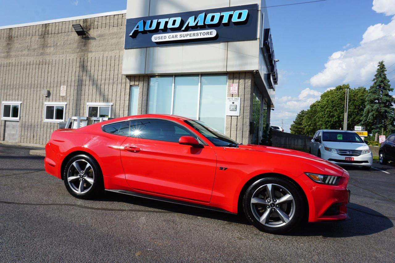 Used 2017 Ford Mustang 3.7L V6 SHIFT/6 Speed CERTIFIED *FORD MAINTAIN* CAMERA BLUETOOTH CRUISE ALLOYS POWER DRIVER SEAT for sale in Burlington, ON