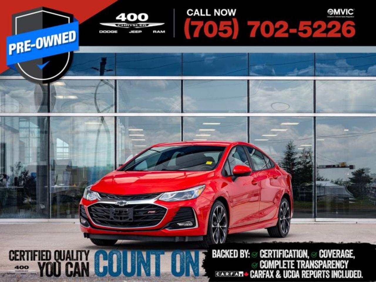 Used 2019 Chevrolet Cruze Premier for sale in Innisfil, ON