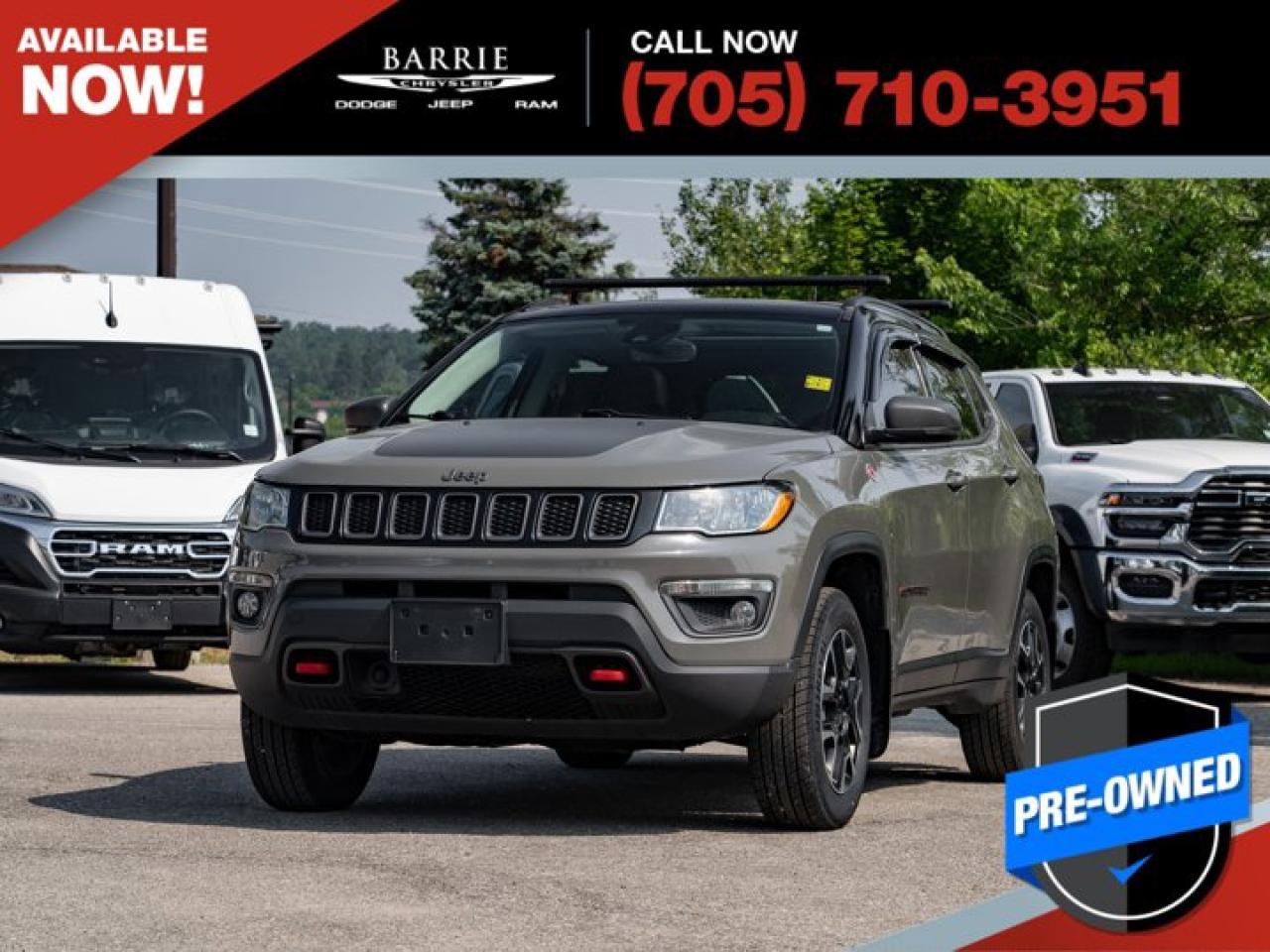 Used 2021 Jeep Compass Trailhawk for sale in Barrie, ON