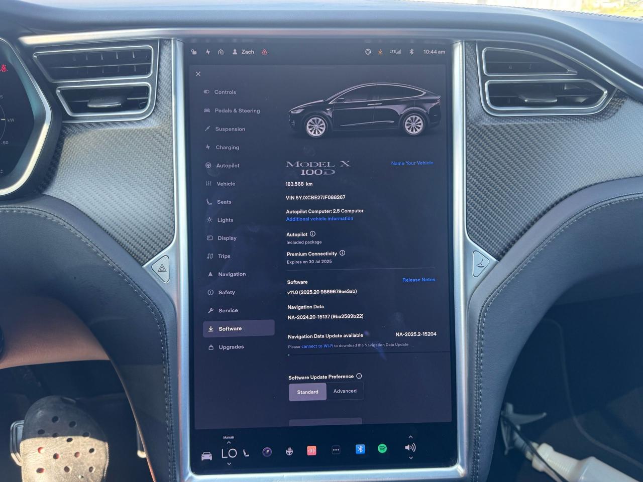 2018 Tesla Model X 100D, TESLA SERVICE VEHICLE, 183KM, AS IS SPEC, - Photo #11