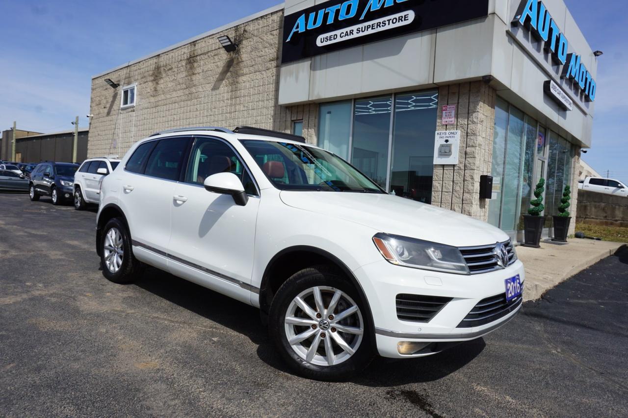 2016 Volkswagen Touareg V6 TDI *DIESEL* HIGHLINE AWD CERTIFIED *FREE ACCIDENT*36 V.W MAINTAIN* 360 CAMERA NAV BLUETOOTH LEATHER HEATED PANO ROOF CRUISE ALLOYS - Photo #8