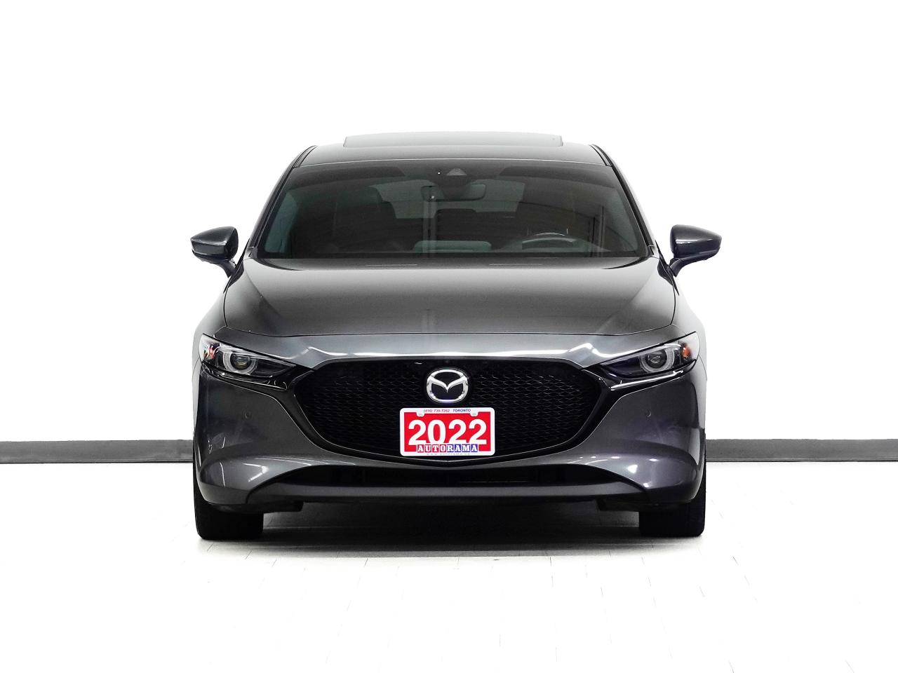 2022 Mazda MAZDA3 SPORT GT | Nav | Leather | Sunroof | BSM | CarPlay