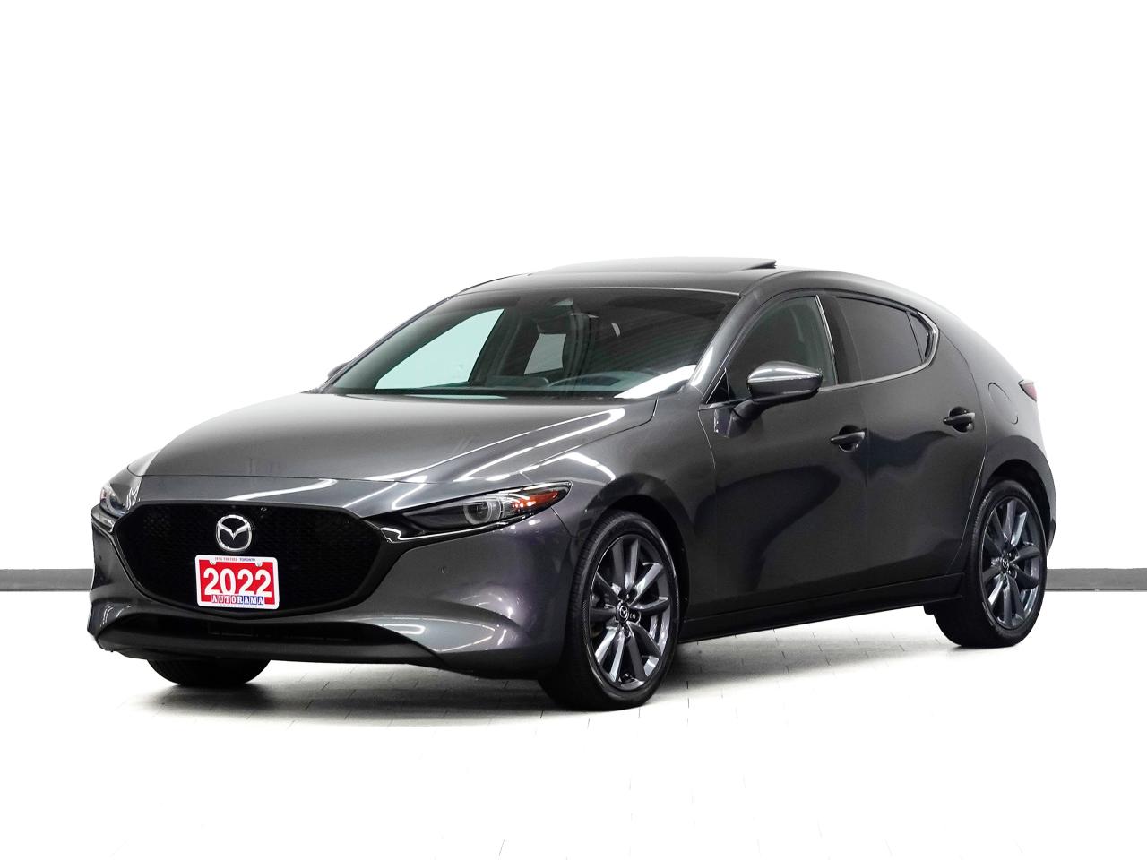 2022 Mazda MAZDA3 SPORT GT | Nav | Leather | Sunroof | BSM | CarPlay