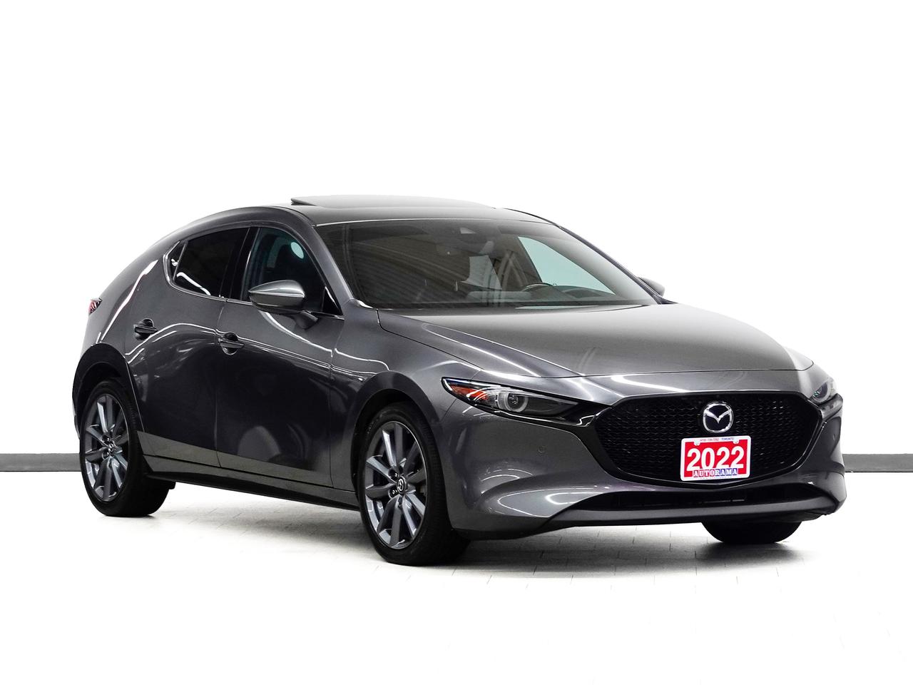 2022 Mazda Mazda3 SPORT GT | Nav | Leather | Sunroof | BSM | CarPlay
