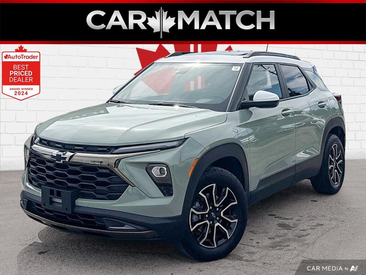 Used 2024 Chevrolet TrailBlazer ACTIV / NO ACCIDENTS / PANO ROOF / LEATHER / AWD for sale in Cambridge, ON