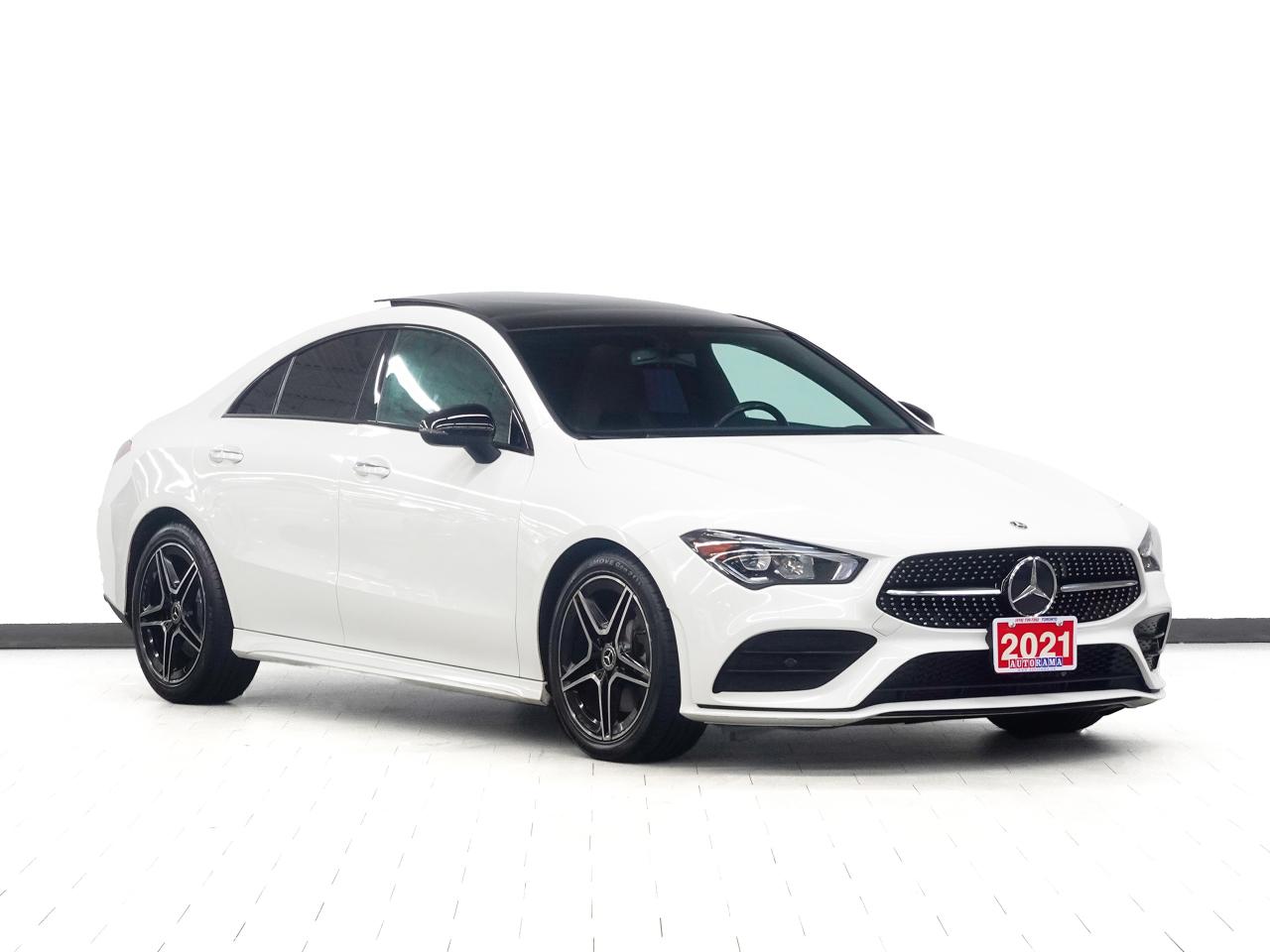 2021 Mercedes-Benz CLA-Class 4MATIC | AMG-Pkg | Nav | Leather | Pano roof | BSM