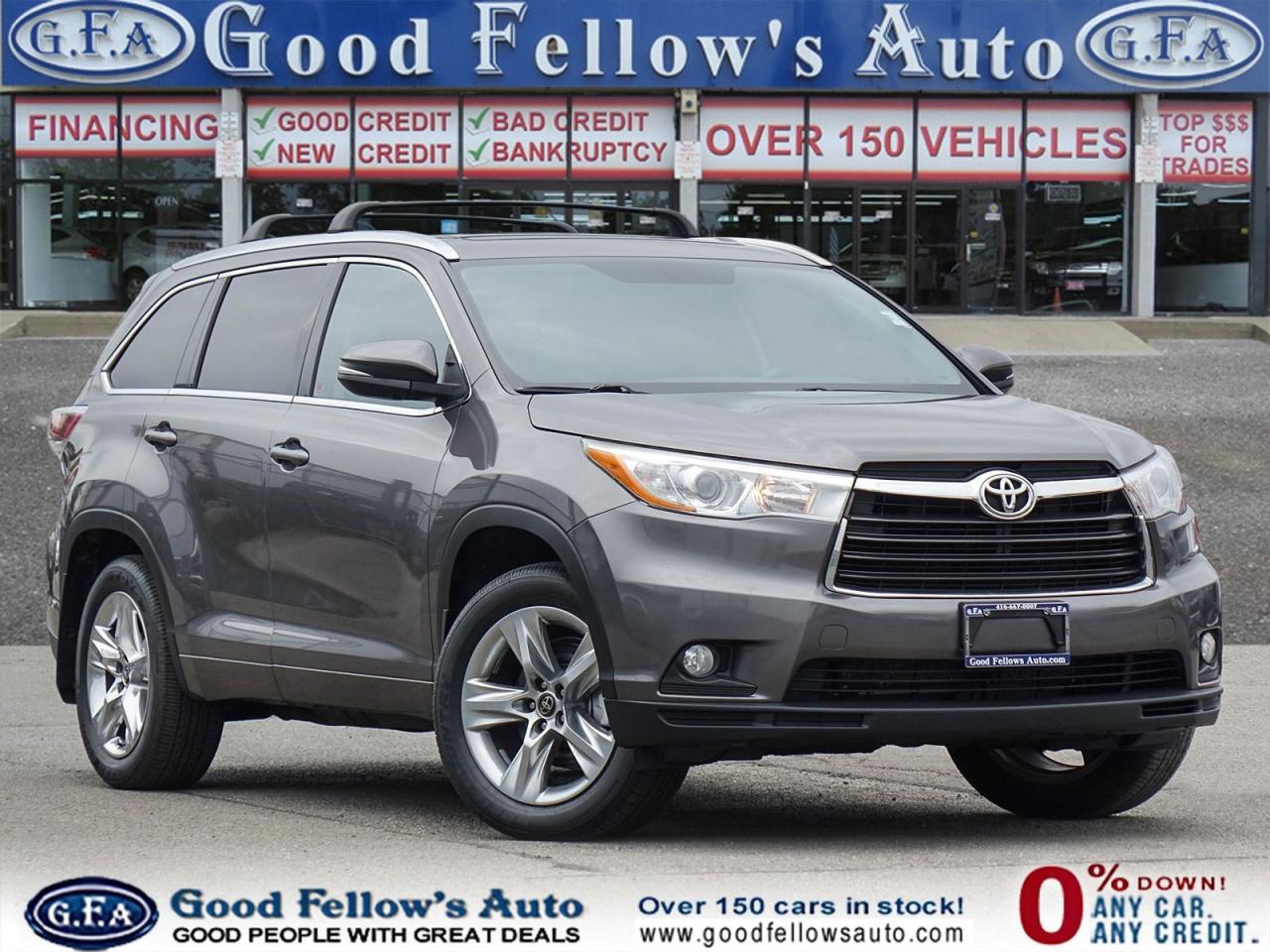 2016 Toyota Highlander LIMITED MODEL, SUNROOF, AWD, 7 PASSENGER, LEATHER
