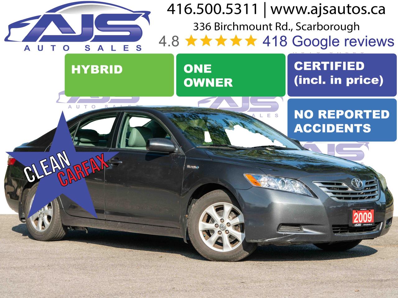 Used 2009 Toyota Camry HYBRID Base for sale in Toronto, ON