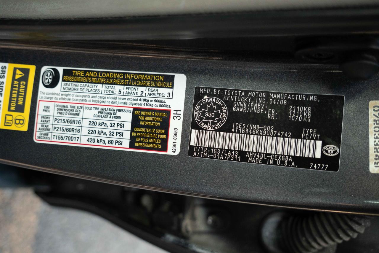 2009 Toyota Camry HYBRID Base - Photo #52