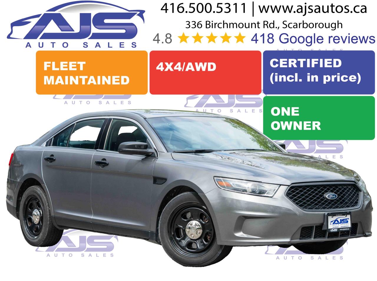 Used 2016 Ford Taurus AWD POLICE INTERCEPTOR SEDAN for sale in Toronto, ON