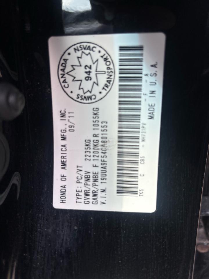 2012 Acura TL w/Tech Pkg - Photo #11