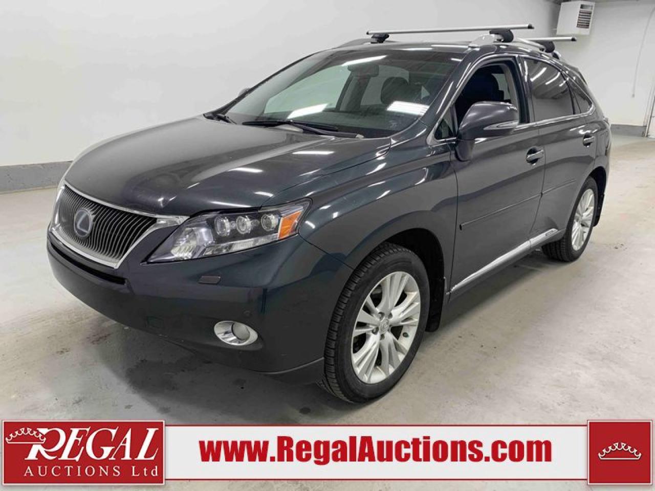 Used 2010 Lexus RX 450h 450H for sale in Calgary, AB