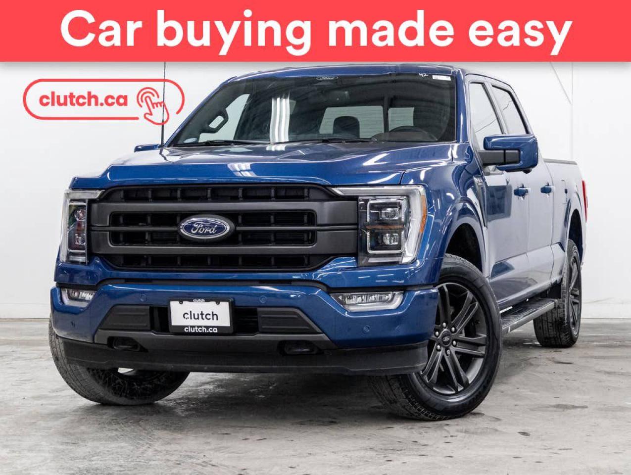 Used 2022 Ford F-150 Lariat SuperCrew 6 1/2 ft 4x4 w/Apple CarPlay & Android Auto, Heated Front Seats, Backup Cam for sale in Toronto, ON