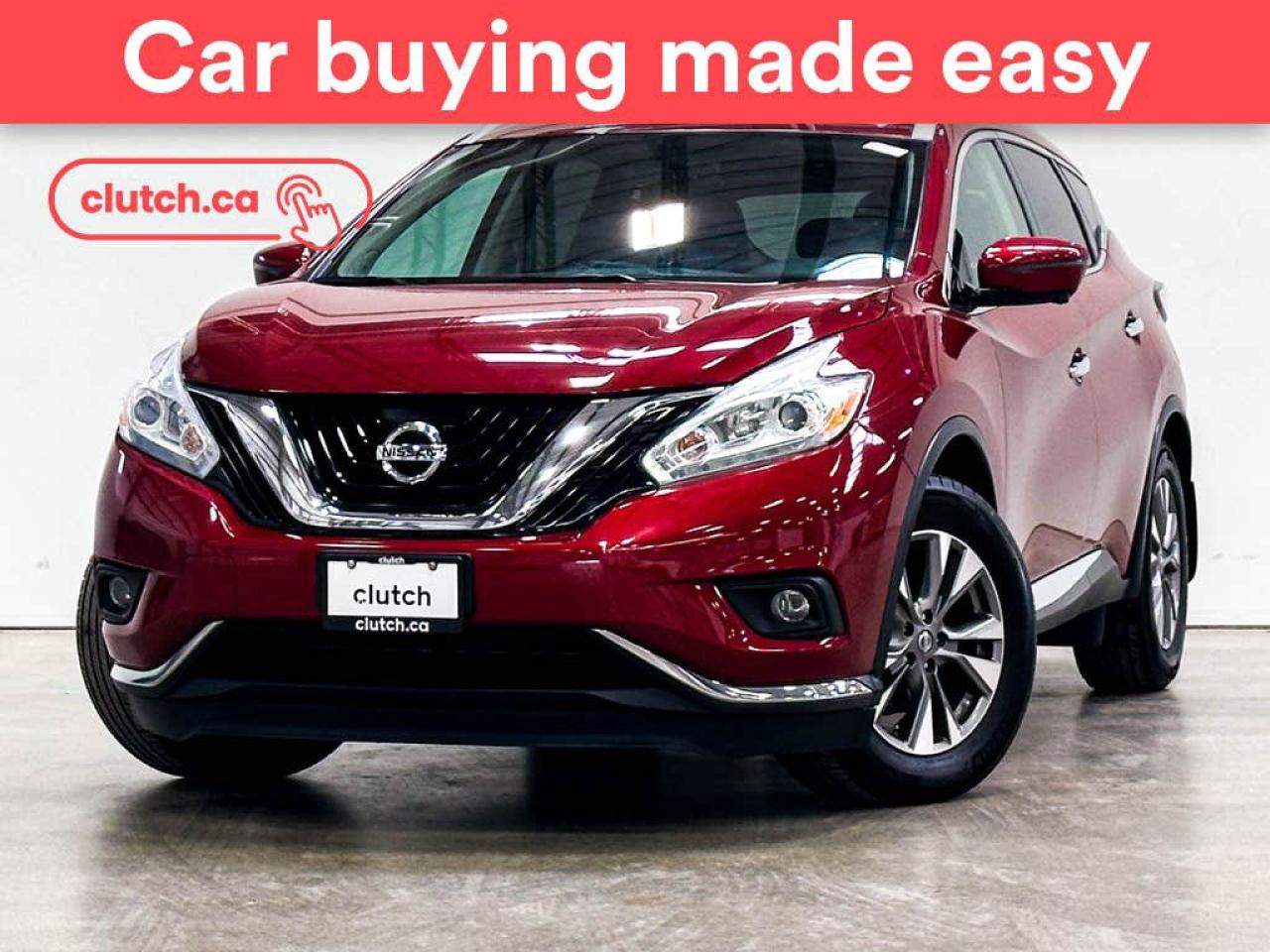 Used 2017 Nissan Murano SL AWD w/ Nav, Heated Front Seats, Rearview Cam for sale in Toronto, ON