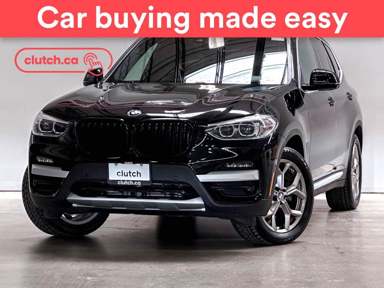Used 2021 BMW X3 xDrive30i AWD w/ Apple CarPlay, Heated Front Seats, Rearview Cam for sale in Toronto, ON