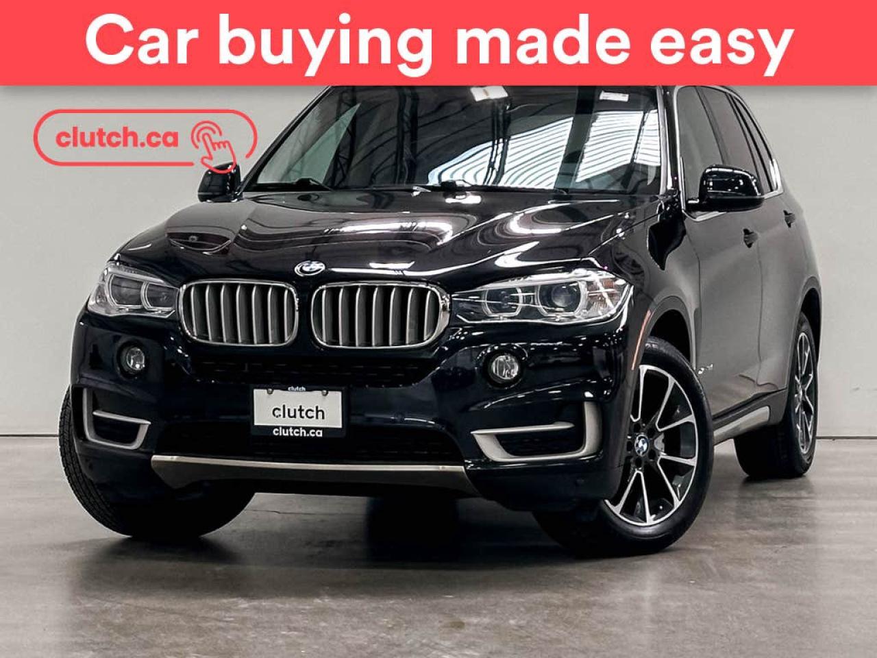 Used 2017 BMW X5 xDrive35i AWD w/ Nav, Heated Front Seats, Rearview Cam for sale in Toronto, ON