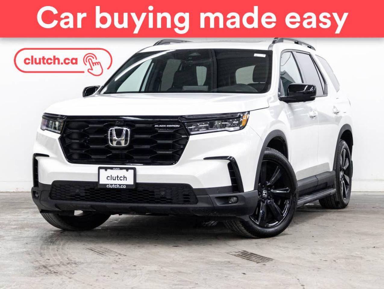 Used 2025 Honda Pilot Black Edition AWD w/ Apple CarPlay & Android Auto, Nav, Sunroof for sale in Toronto, ON