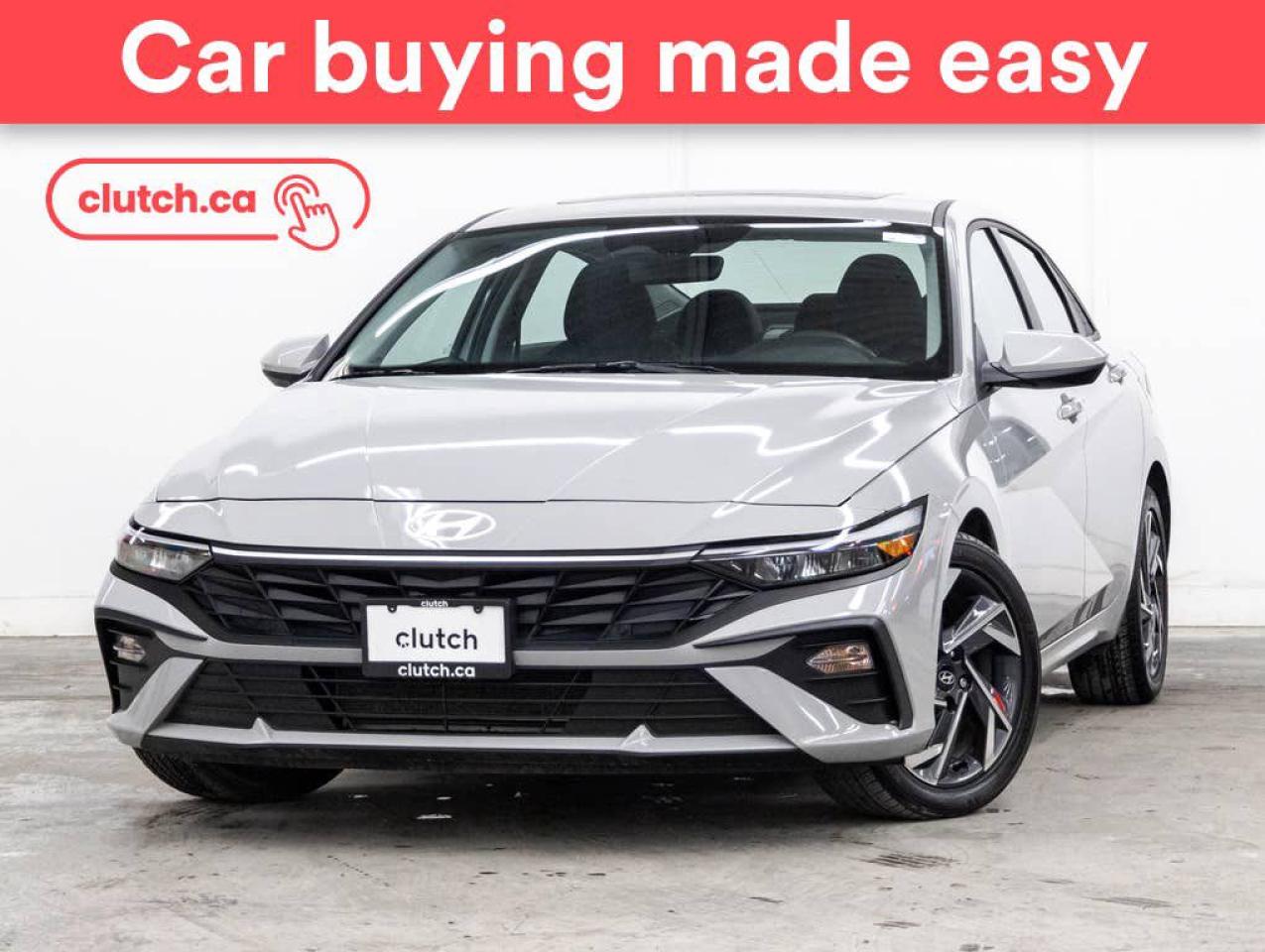 Used 2025 Hyundai Elantra Preferred w/ Technology Pkg w/ Apple CarPlay & Android Auto, Power Moonroof, Nav for sale in Toronto, ON