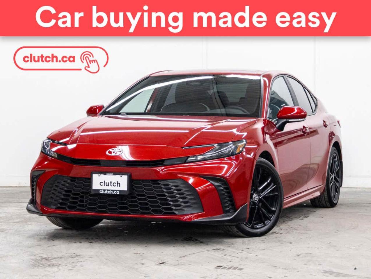 Used 2025 Toyota Camry SE Upgrade w/ Apple CarPlay & Android Auto, Power Moonroof, Heated Steering Wheel for sale in Toronto, ON