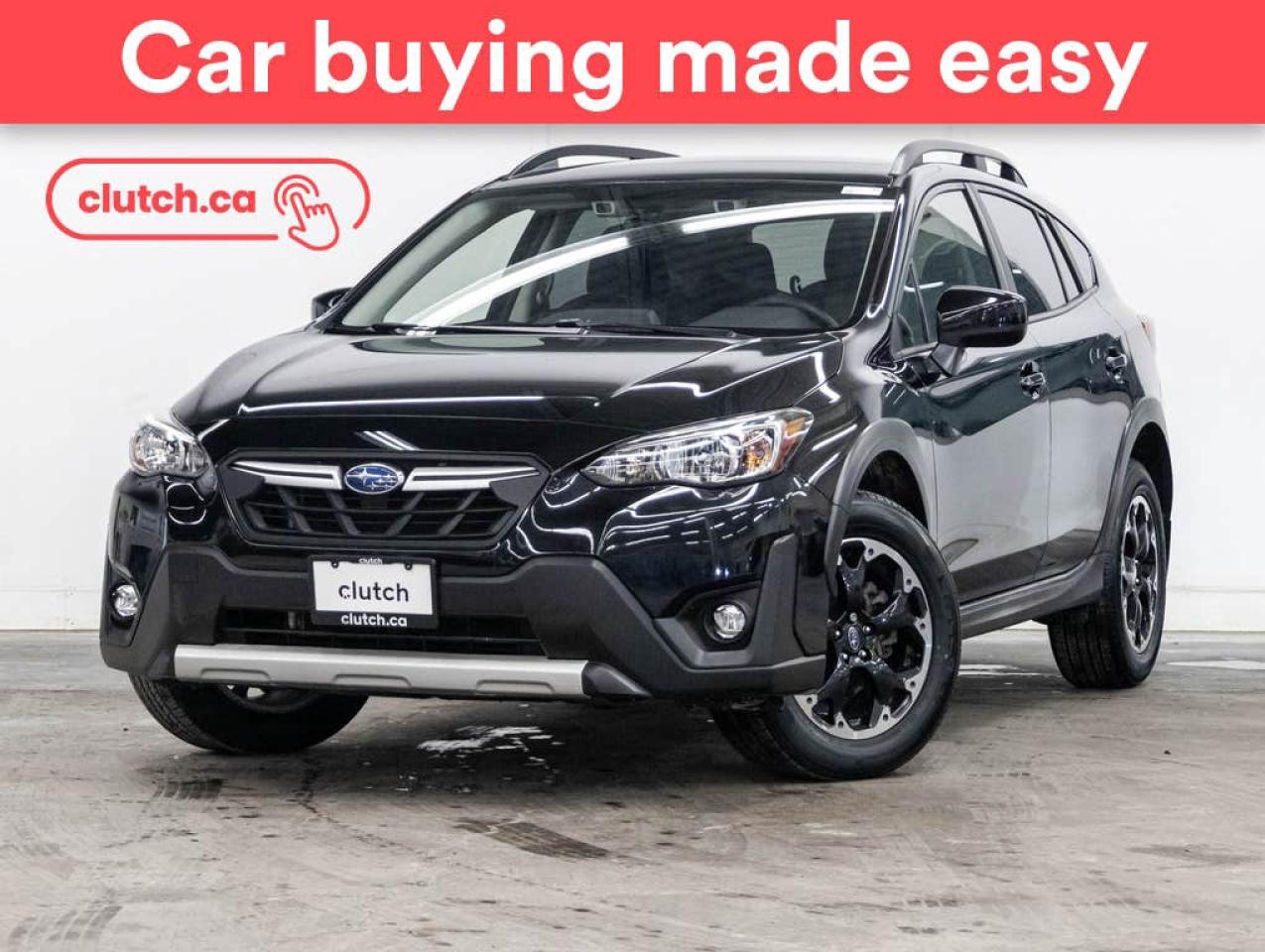 Used 2023 Subaru XV Crosstrek Touring AWD w/ Eyesight Pkg w/Apple CarPlay & Android Auto, Cruise Control, Backup Cam for sale in Toronto, ON