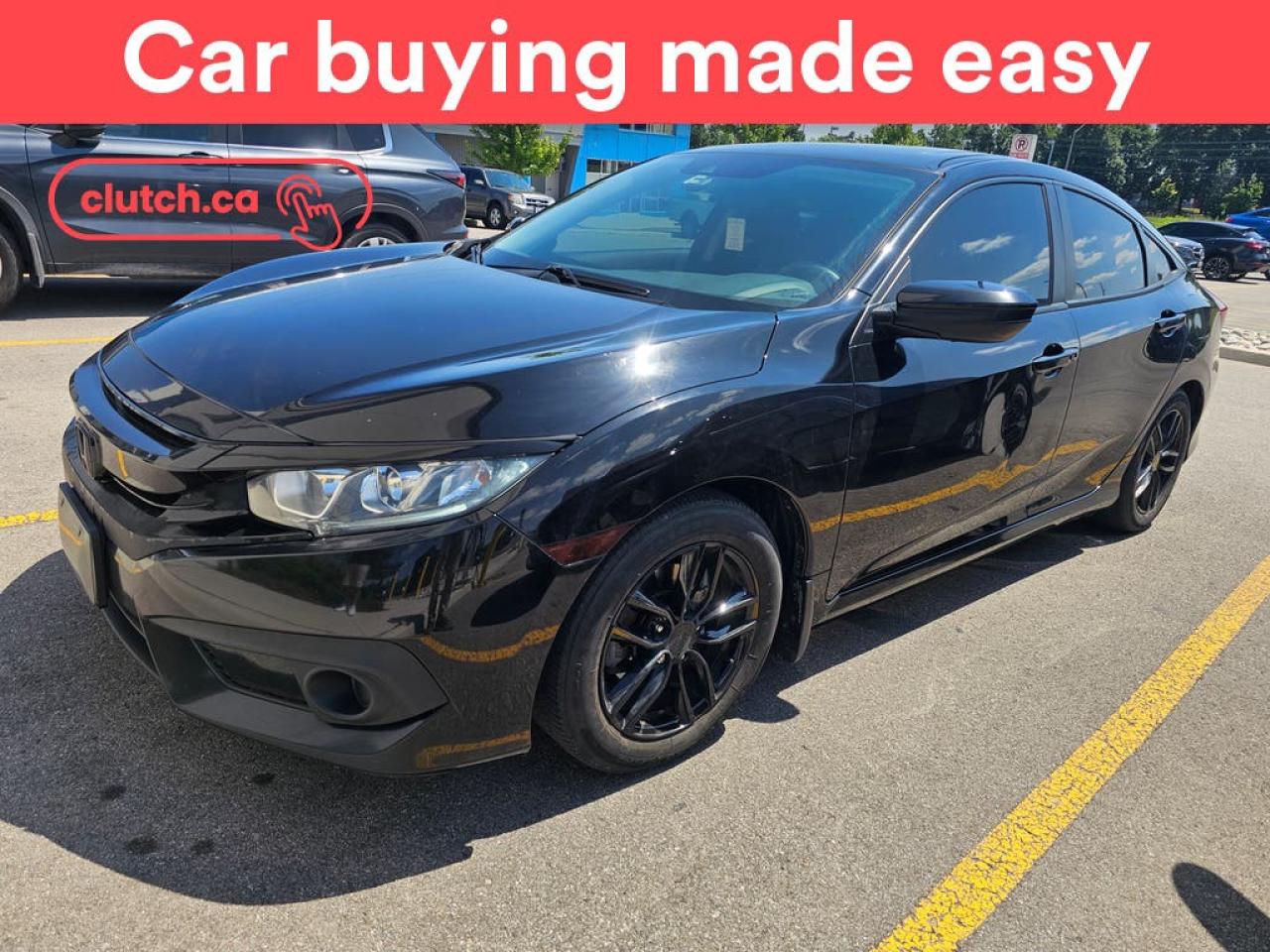 Used 2016 Honda Civic EX w/ Apple CarPlay & Android Auto, Rearview Cam, Dual Zone Climate Control for sale in Toronto, ON