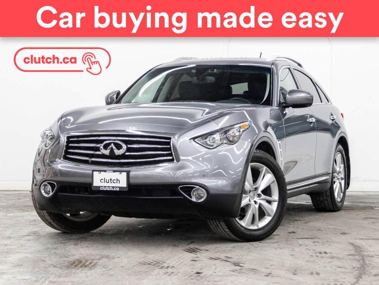 Used 2016 Infiniti QX70 Base AWD w/Heated Front Seats, Bluetooth, Rearview Cam for sale in Toronto, ON