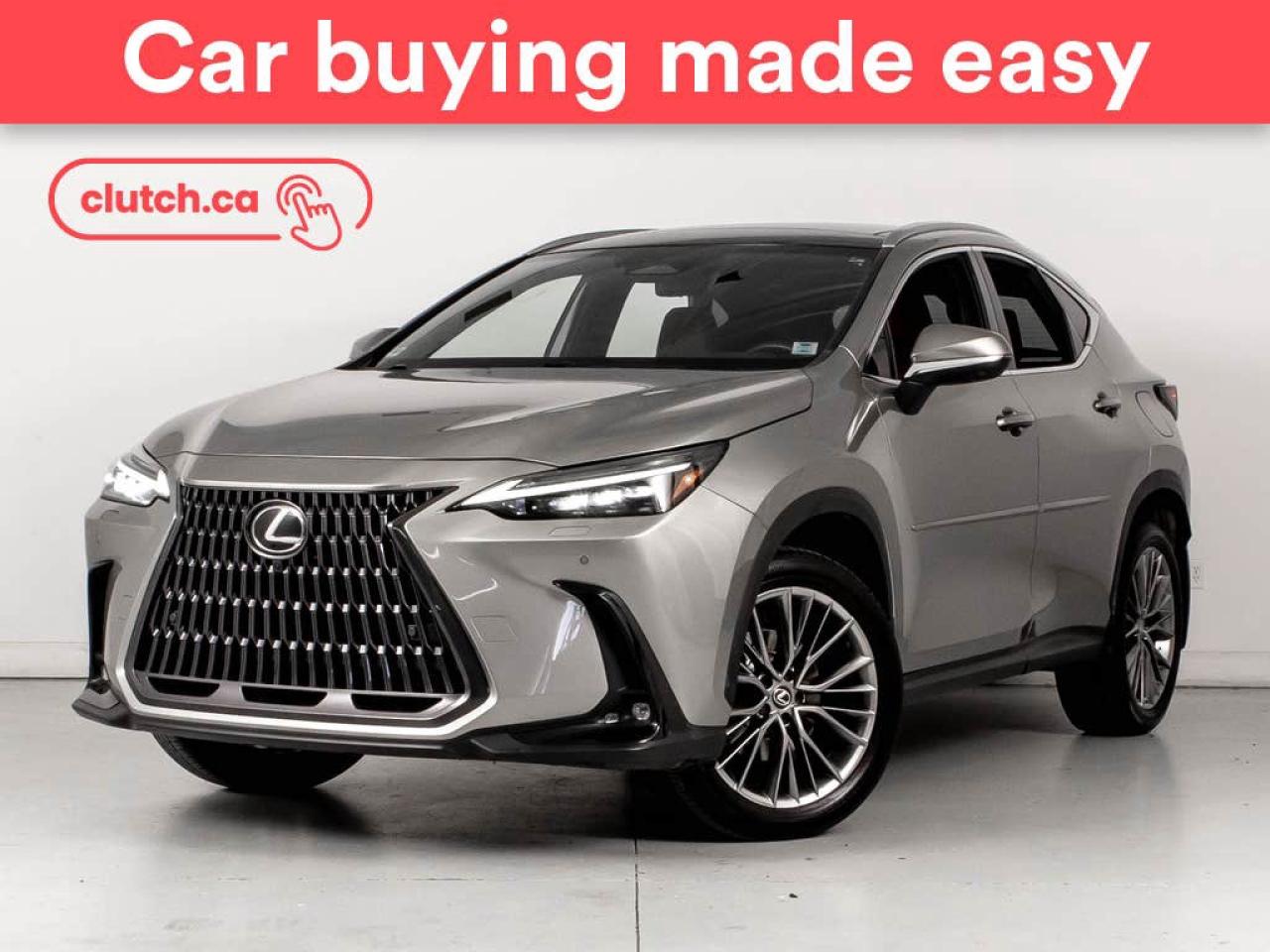 Used 2022 Lexus NX 350h Premium AWD w/ Apple CarPlay & Android Auto, Rearview Cam for sale in Bedford, NS