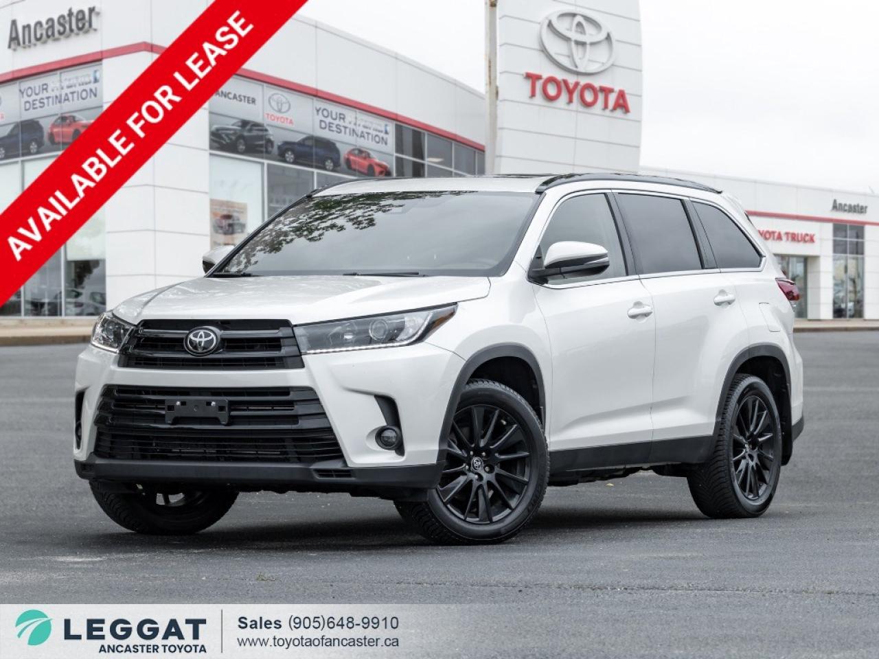 Used 2019 Toyota Highlander AWD XLE for sale in Ancaster, ON