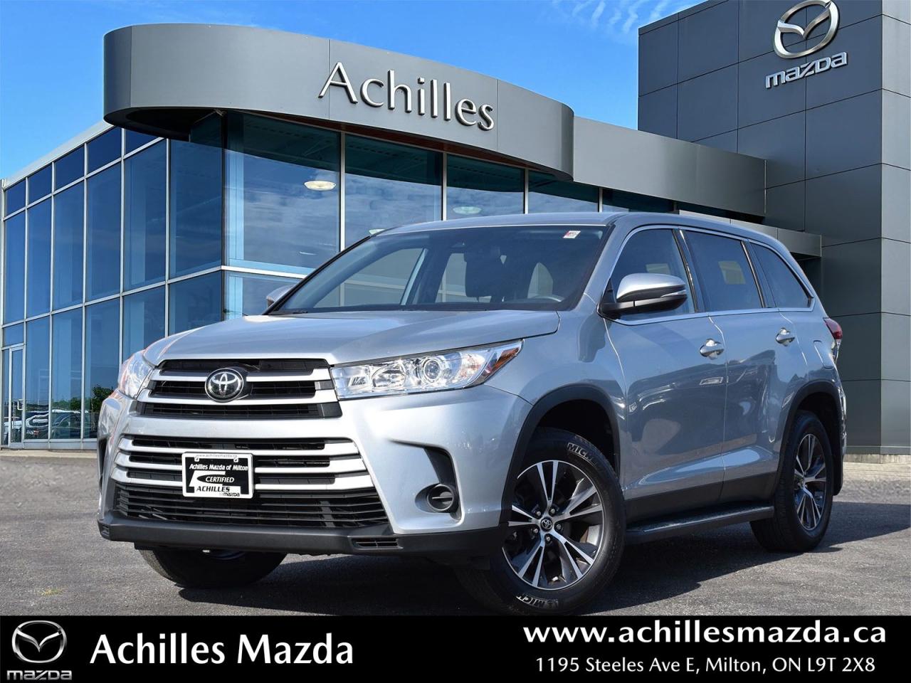 Used 2019 Toyota Highlander LE, LEATHER, MOONROOF for sale in Milton, ON