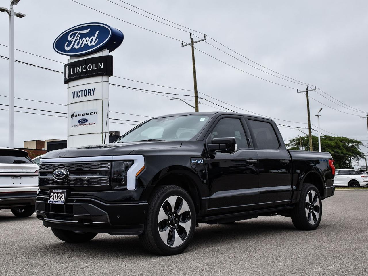 Used 2023 Ford F-150 Lightning Platinum Extended Range | Panoroof | Nav | for sale in Chatham, ON